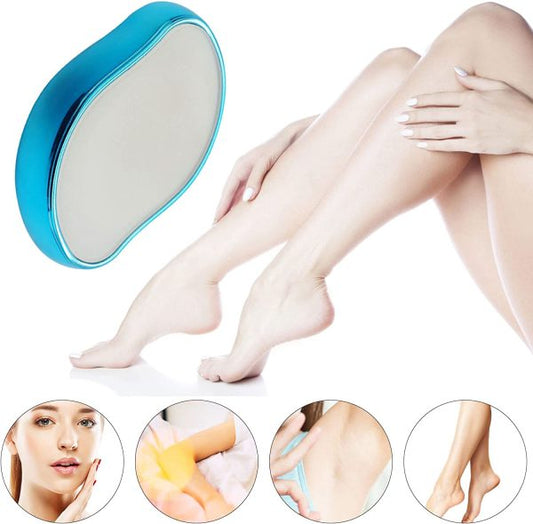 Bleame Crystal Hair Eraser – Painless Exfoliation Hair Removal Tool For Arms Legs Back – Apply To Any Part Of The Body – China (random Color)